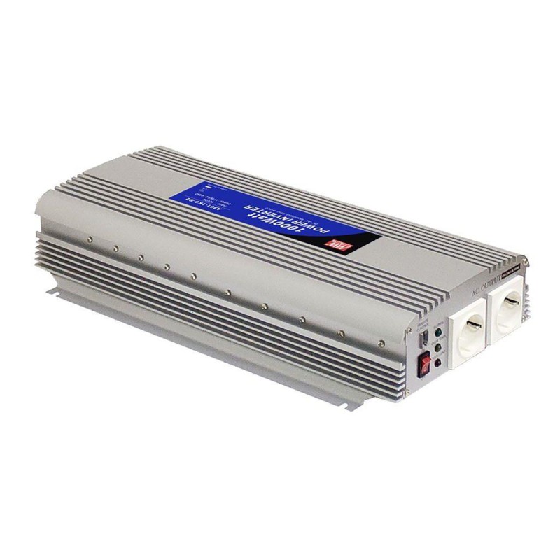 1 pcs - MEAN WELL Modified Sine Wave 1500W Power Inverter, 24V dc Input, 230V ac Output