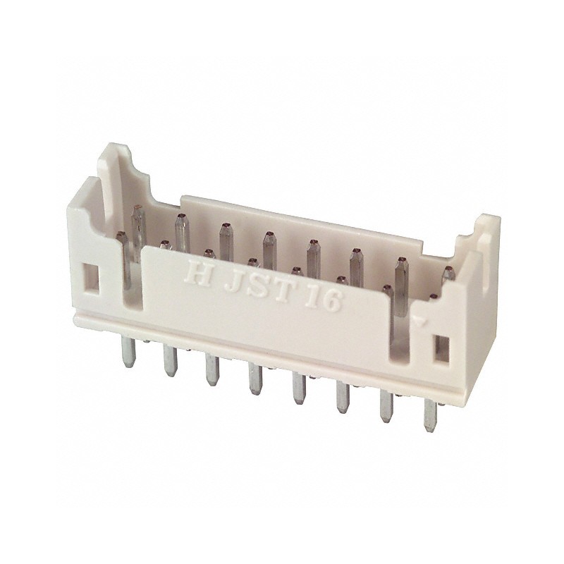 10 pcs : B16B-PHDSS - CONN HEADER VERT 16POS 2MM