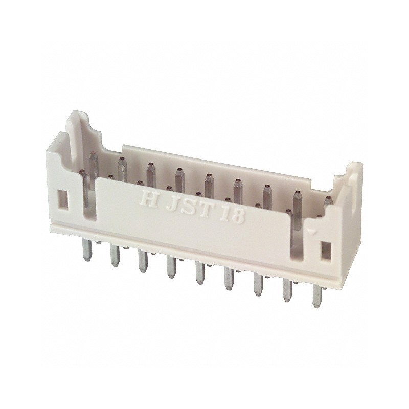 10 pcs : B18B-PHDSS - CONN HEADER VERT 18POS 2MM