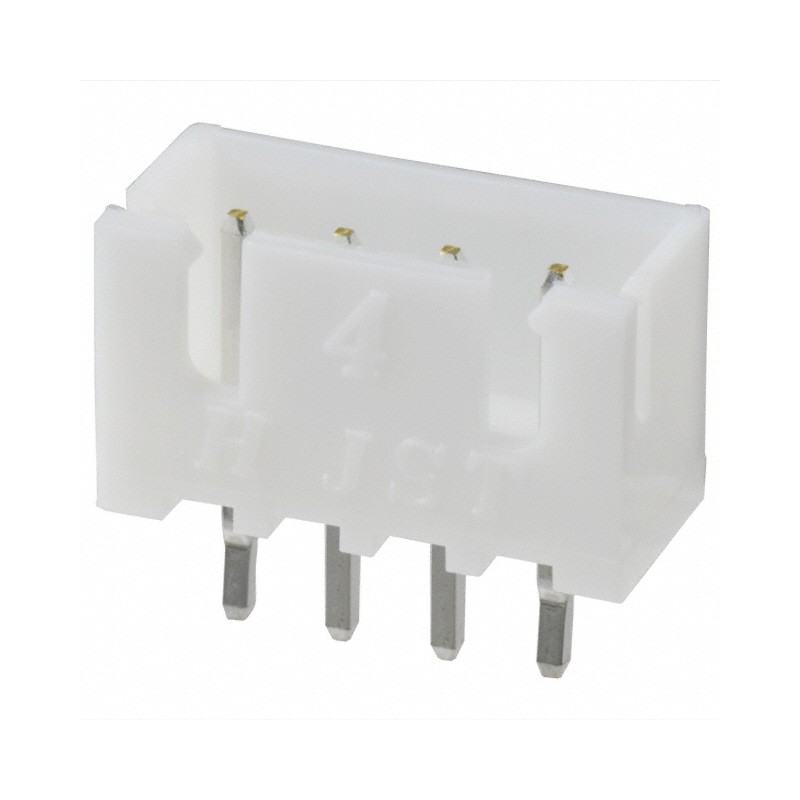 10 pcs : B4B-XH-A - CONN HEADER VERT 4POS 2.5MM