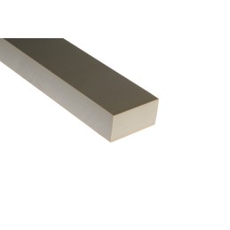 1 pcs - RS PRO Beige Plastic Sheet, 500mm x 50mm x 25mm