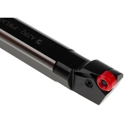 1 pcs - Pramet PWLN(RL) INT Series Lathe Tool Holder for Use with WNMG 0604, 20mm Height, 95° Approach, 180mm Length