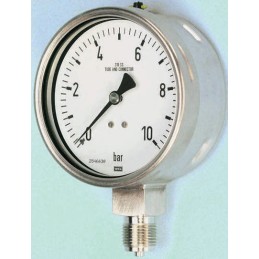 1 pcs - RS PRO Analogue Pressure Gauge 2.5bar Bottom Entry, RS Calibration, 0bar min.