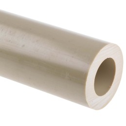 1 pcs - RS PRO Beige Round PEEK Tubing, 300mm x 40mm OD x 25mm ID