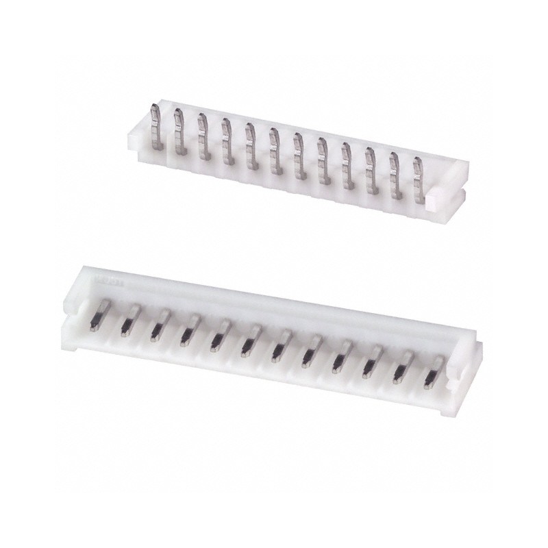 10 pcs : S12B-EH - CONN HEADER R/A 12POS 2.5MM