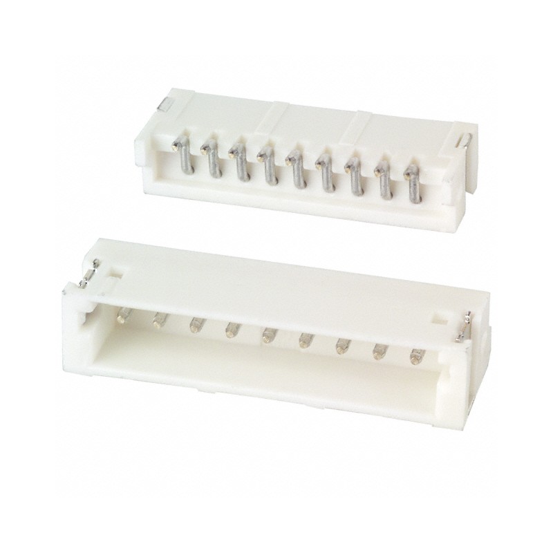 10 pcs : S9B-ZR-SM4A-TF - CONN HEADER SMD R/A 9POS 1.5MM