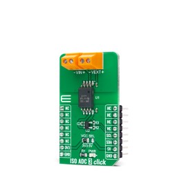 1 pcs - MikroElektronika MIKROE-4383 ISO ADC 3 Click Converter Module Development Board