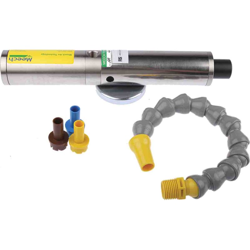 1 pcs - RS PRO Adjustable 2500Btu/h 991L/min Cold Air Gun