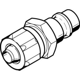 1 pcs - Festo Pneumatic Quick Connect Coupling