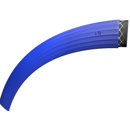 1 pcs - TRICOFLEX Tricoflat PVC, Hose Pipe, 50mm ID, 54.4mm OD, Blue, 25m