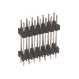 10 pcs : DW-07-10-T-D-550 - CONN HDR 14POS 0.1 STACK T/H TIN