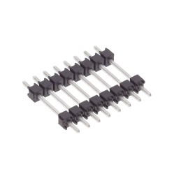 10 pcs : DW-08-09-T-S-500 - CONN HDR 8POS 0.1 STACK T/H TIN