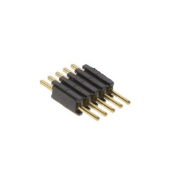 10 pcs : DWM-05-51-G-S-200 - CONN HDR 5POS 0.05 STACK T/H
