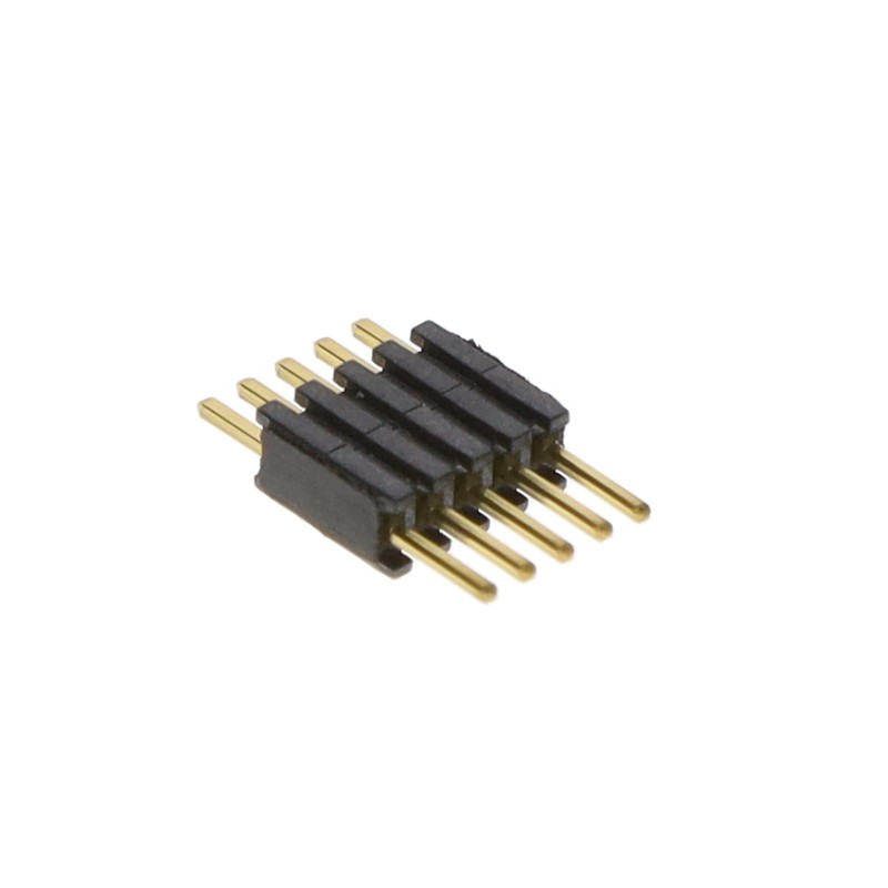 10 pcs : DWM-05-51-G-S-200 - CONN HDR 5POS 0.05 STACK T/H