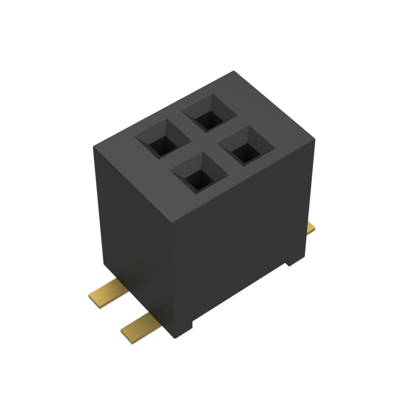 10 pcs : MLE-102-01-G-DV - CONN RECEPT 4POS 1MM DUAL SMD