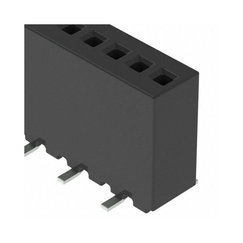 10 pcs : RSM-106-02-L-S-TR - CONN RCPT 6POS 0.05 GOLD SMD