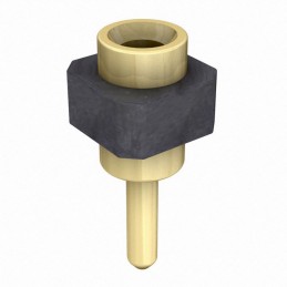 10 pcs : SL-101-G-10 - CONN RCPT .100' 1POS GOLD PCB