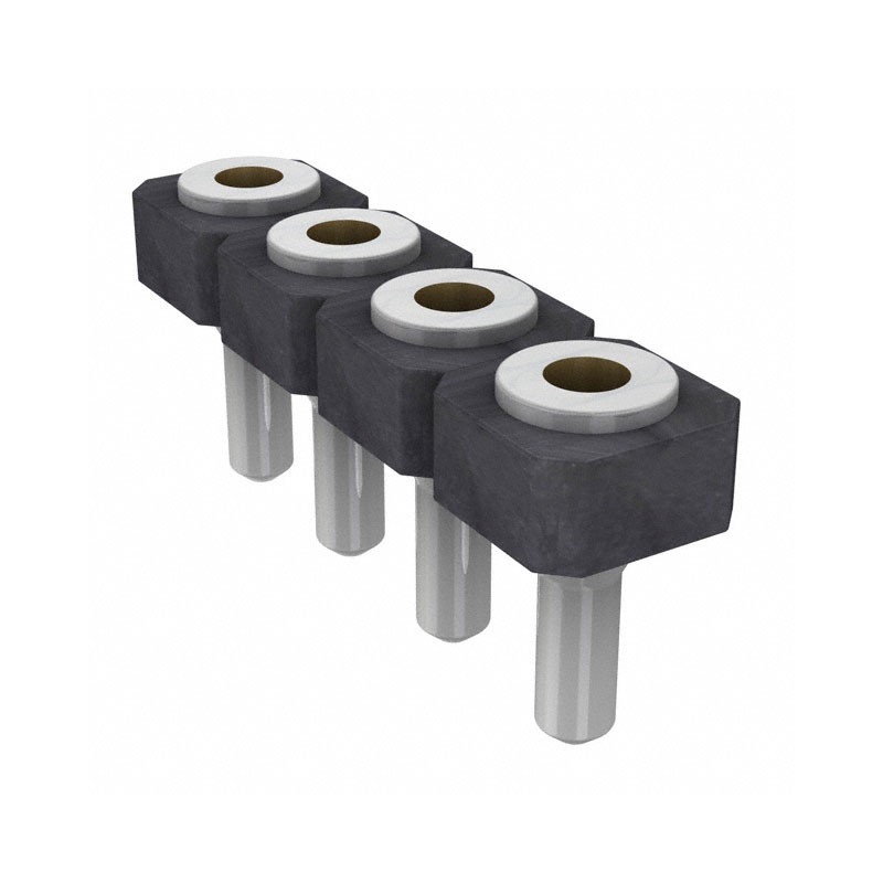 10 pcs : SL-104-T-19 - CONN RCPT 4POS 0.1 GOLD PCB