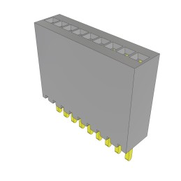 10 pcs : SMS-109-01-G-S - CONN SKT .050' 9POS