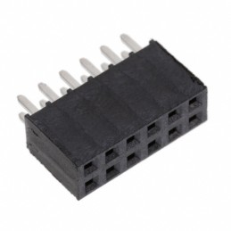 10 pcs : SSW-106-06-F-D - CONN RCPT 12POS 0.1 GOLD PCB