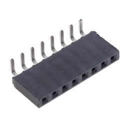 10 pcs : SSW-108-02-F-S-RA - CONN RCPT 8POS 0.1 GOLD PCB R/A