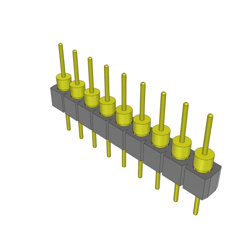 10 pcs : TS-109-T-AA - .100' SINGLE ROW SCREW MACHINE T
