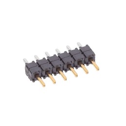 10 pcs : TW-06-01-L-S-120-090 - CONN HDR 6POS 0.079 STACK T/H