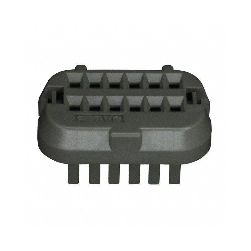 10 pcs : MX23A12XF1 - CONN FRONT CAP 12POS SKT HOUSING