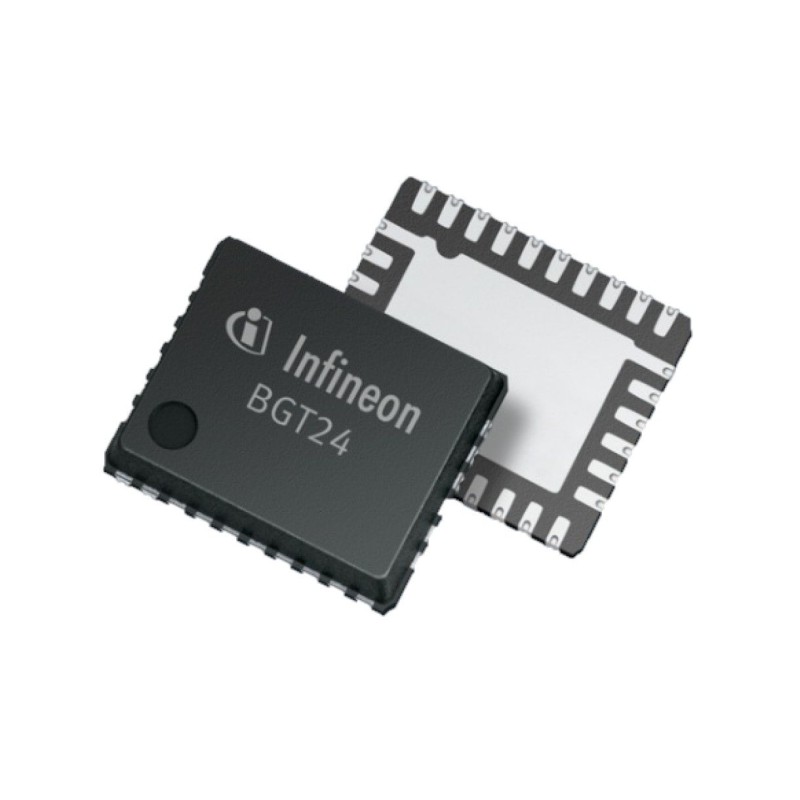 1 pcs - Infineon BGT24MTR12E6327XUMA1 RF Transceiver, 9-Pin VQFN32-9