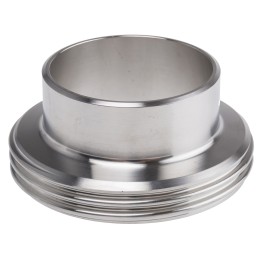 1 pcs - RS PRO Stainless Steel Pipe Fitting, Straight Circular Fitting 50mm