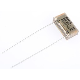 5 pcs - KEMET PME271 Paper Capacitor, 250V ac, ±20%, 2.2nF, Through Hole