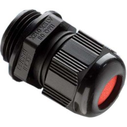 5 pcs - Kopex-EX CGM Series Black Nylon Cable Gland, M40 Thread, 19mm Min, 28mm Max, IP66, IP68