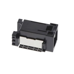 10 pcs : MX74D002HFA - CONN PIN HDR R/A SMT 2 POS KEY A