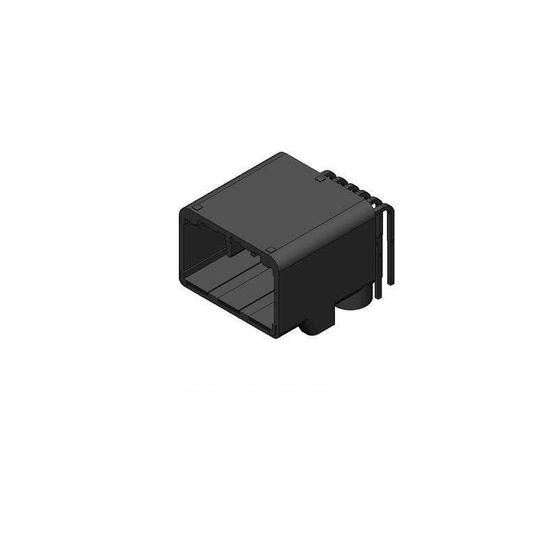 10 pcs : MX84B012NF1 - CONN PIN HEADER 12 POS R/A