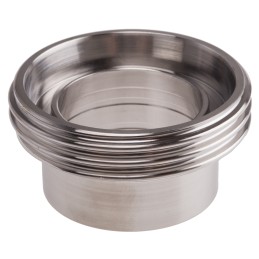 1 pcs - RS PRO Stainless Steel Pipe Fitting, Straight Circular Fitting 40.2mm