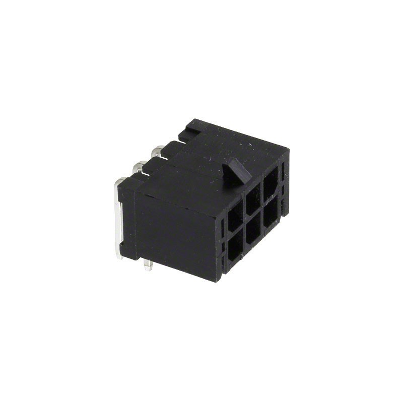 10 pcs : 66200621022 - CONN HEADER R/A 6POS 3MM