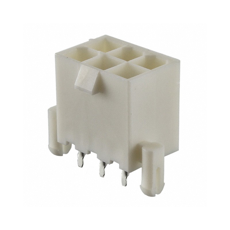 10 pcs : 649006221732 - CONN HEADER VERT 6POS 4.2MM