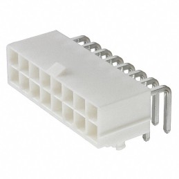 10 pcs : 649016227222 - CONN HEADER R/A 16POS 4.2MM