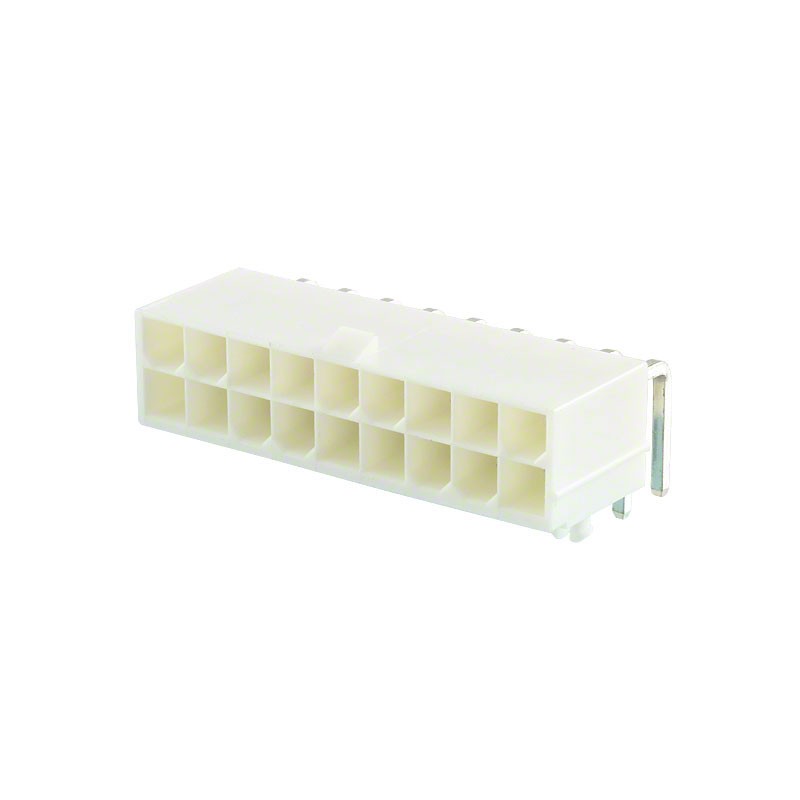 10 pcs : 649018227222 - CONN HEADER R/A 18POS 4.2MM