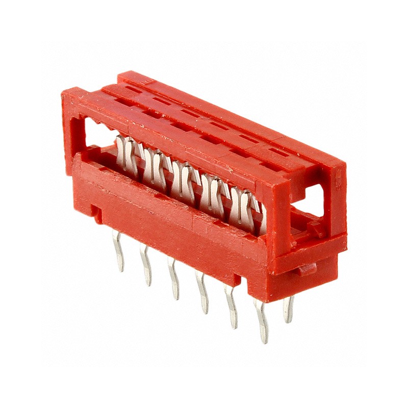 10 pcs : 690207101272 - CONN DIP HDR IDC 12POS VERT