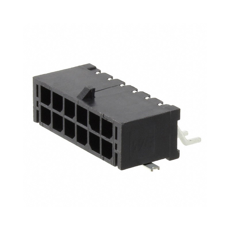 10 pcs : 662012231722 - CONN HEADER SMD R/A 12POS 3MM