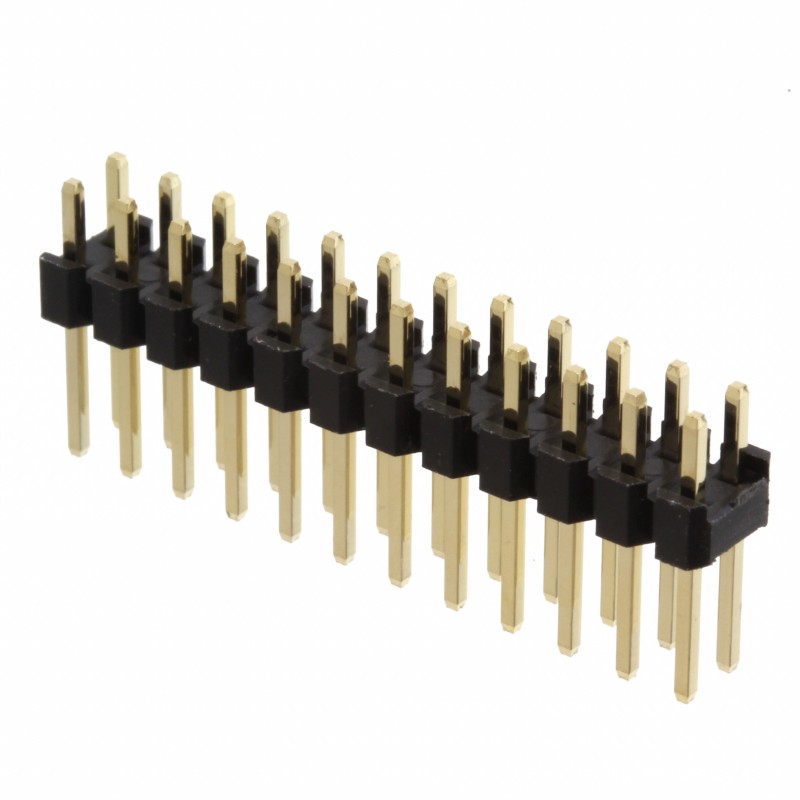 10 pcs : 61302421121 - CONN HEADER VERT 24POS 2.54MM