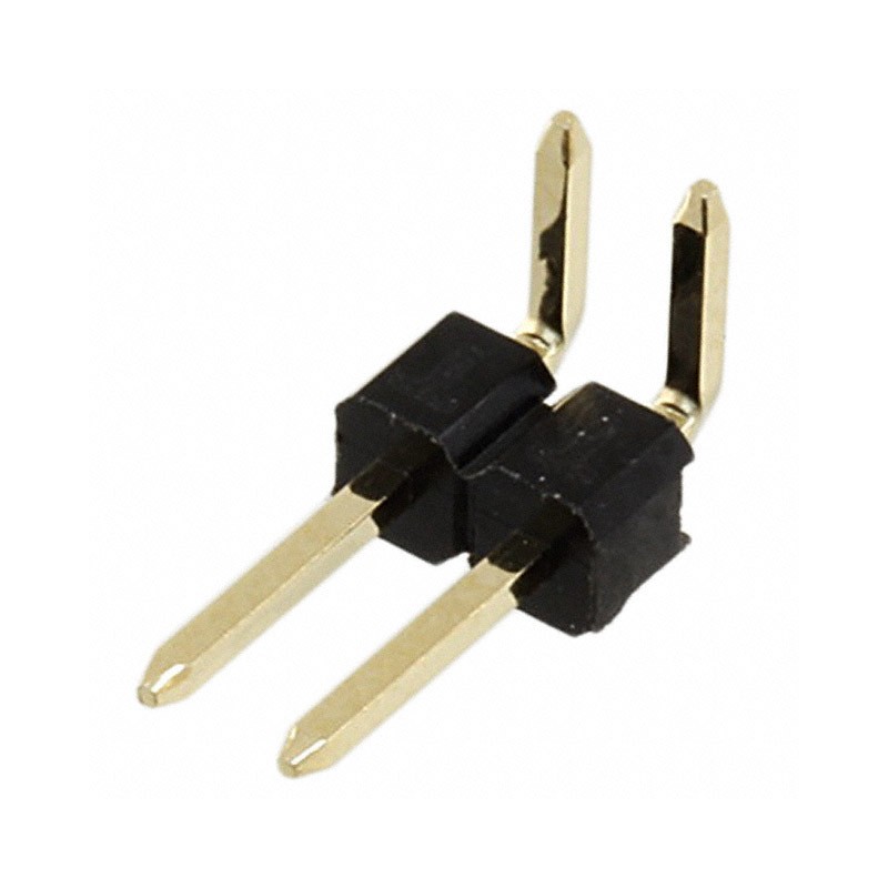 10 pcs : 61300211021 - CONN HEADER R/A 2POS 2.54MM