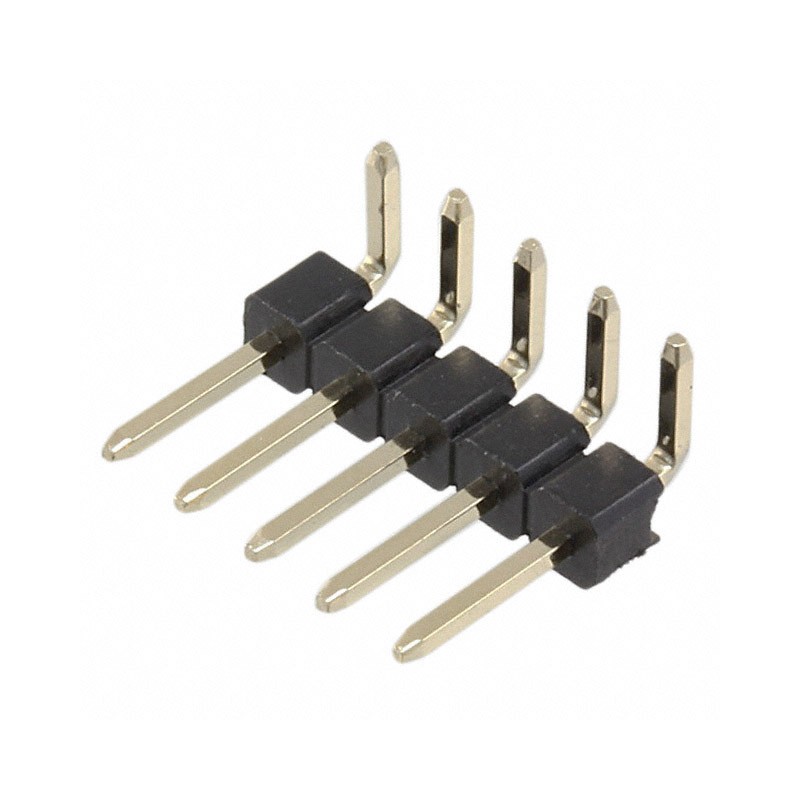 10 pcs : 61300511021 - CONN HEADER R/A 5POS 2.54MM