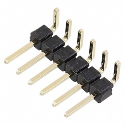 10 pcs : 61300611021 - CONN HEADER R/A 6POS 2.54MM