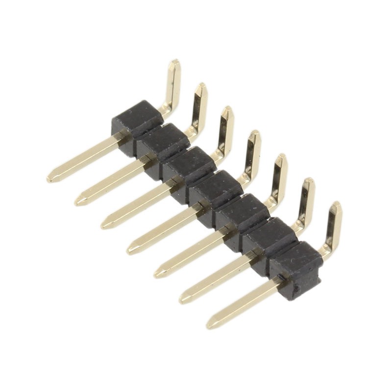 10 pcs : 61300711021 - CONN HEADER R/A 7POS 2.54MM
