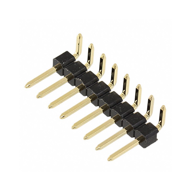 10 pcs : 61300811021 - CONN HEADER R/A 8POS 2.54MM