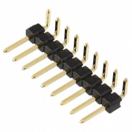 10 pcs : 61300911021 - CONN HEADER R/A 9POS 2.54MM