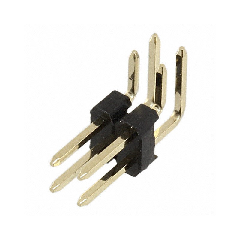 10 pcs : 61300421021 - CONN HEADER R/A 4POS 2.54MM