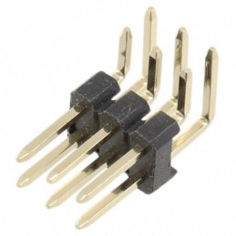 10 pcs : 61300621021 - CONN HEADER R/A 6POS 2.54MM